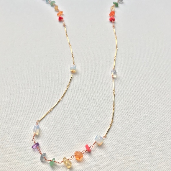 Rainbow 🌈 Mask Holder Chain Necklace